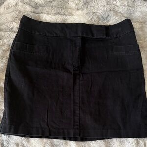 Tommy Hilfiger Black Casual Mini Skirt